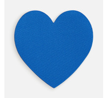 Наклейка тканевая Lunga Сor, M, синяя