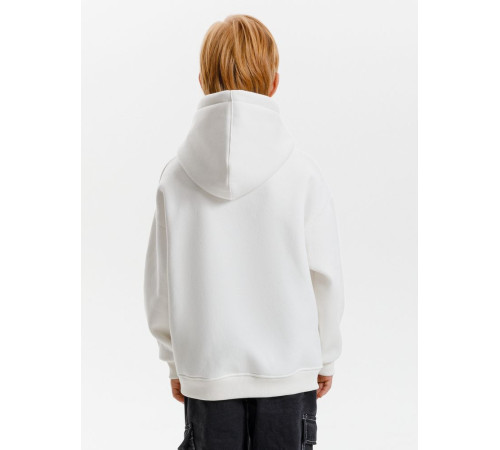 Худи детское оверсайз Junipero, молочное (белое)