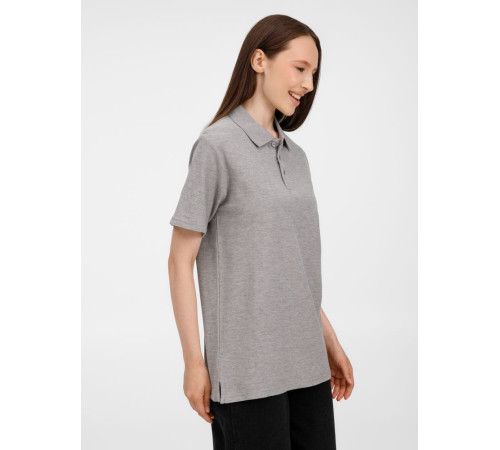 Рубашка поло унисекс Tervise, серый меланж