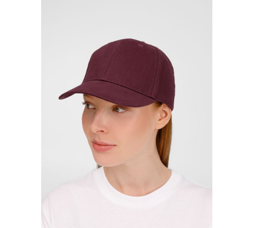Бейсболка Buffalo, бордовая