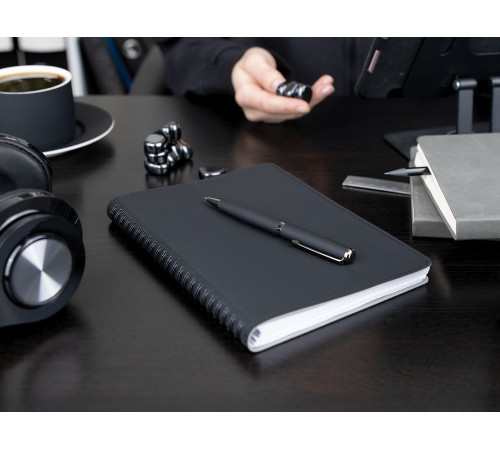 Ручка шариковая Inkish Gunmetal, серая