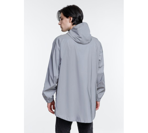 Парка Manifest из светоотражающей ткани, серая