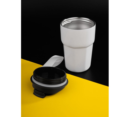 Термостакан Freshbrew, белый