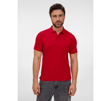 Рубашка поло унисекс Tervise, красная