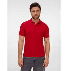 Рубашка поло унисекс Tervise, красная