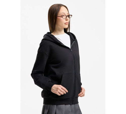 Толстовка унисекс оверсайз Sartoro, черная