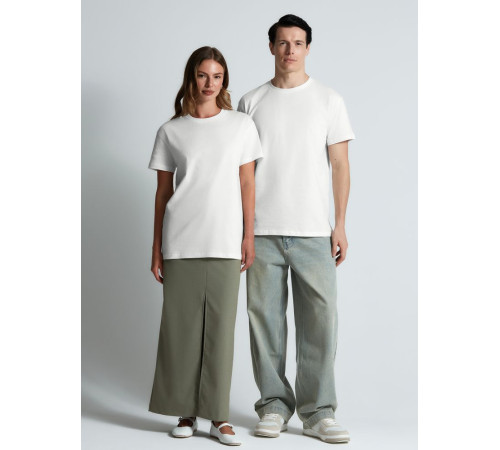 Футболка унисекс T-Bolka 160, белая (белоснежная)