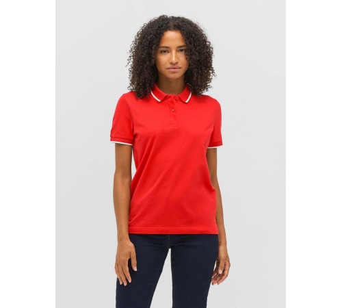 Рубашка поло унисекс Palermo, ярко-синяя с белым