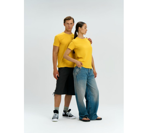 Футболка унисекс Regent 150, желтая