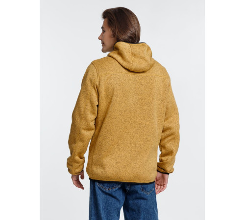 Куртка с капюшоном унисекс Gotland, горчичная