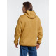 Куртка с капюшоном унисекс Gotland, горчичная