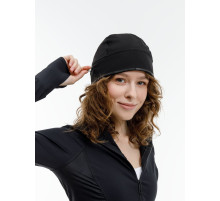 Спортивная шапка утепленная Jogge, черная