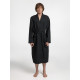 Халат вафельный Kimono, черный
