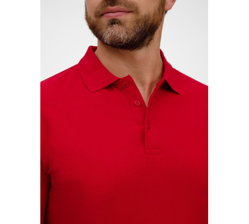 Рубашка поло унисекс Tervise, красная