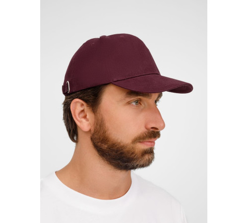 Бейсболка Buffalo, бордовая