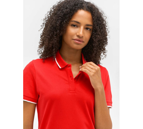 Рубашка поло унисекс Palermo, ярко-синяя с белым