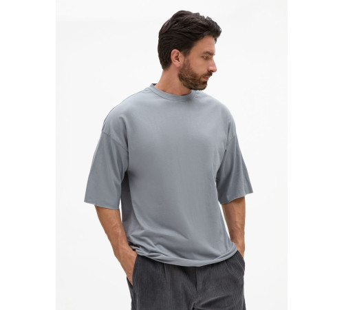 Футболка унисекс оверсайз T1, серая