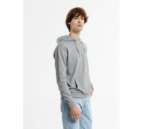 Худи унисекс Westray, серый меланж