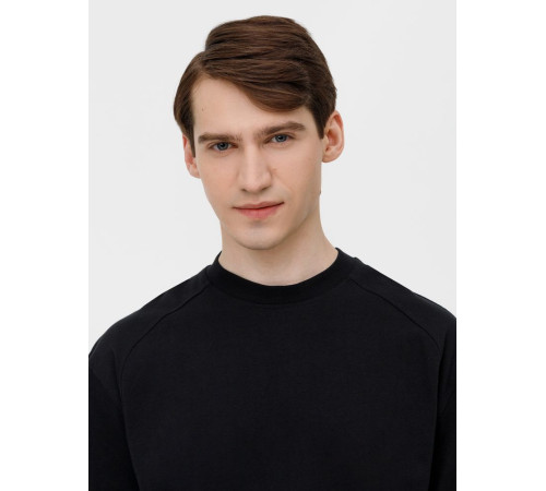 Футболка оверсайз унисекс Sideline, черная