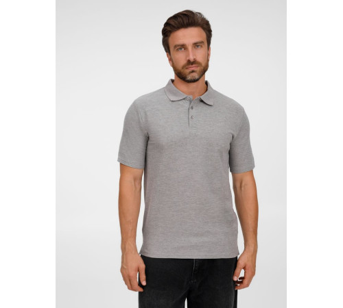 Рубашка поло унисекс Tervise, серый меланж