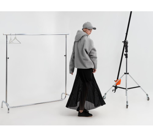 Анорак унисекс Oblako, светло-серый