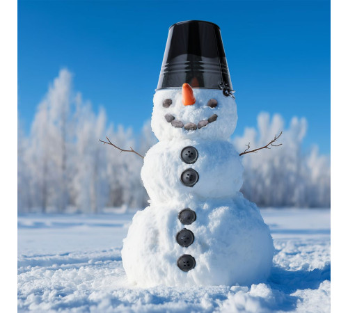 Набор для лепки снеговика «Все по-взрослому», без шарфа