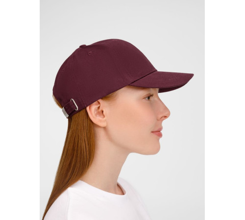 Бейсболка Buffalo, бордовая