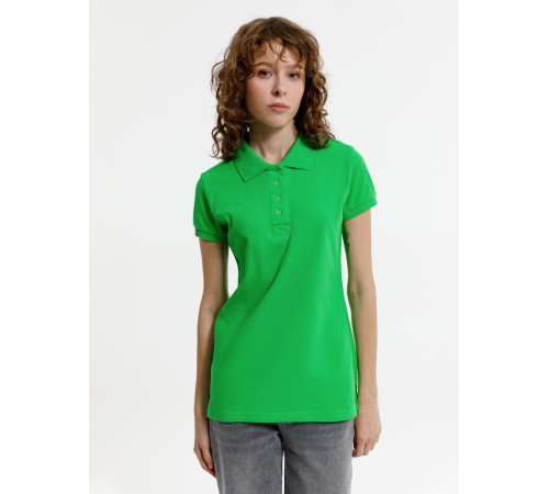 Рубашка поло женская Virma Premium Lady, зеленое яблоко