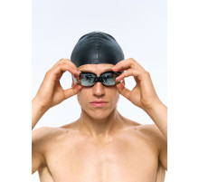 Очки для плавания зеркальные Underwater, черные