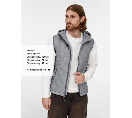 Жилет унисекс Tarnaby, светло-серый