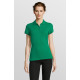 Рубашка поло женская People 210, ярко-зеленая