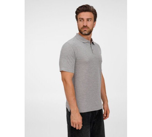 Рубашка поло унисекс Tervise, серый меланж