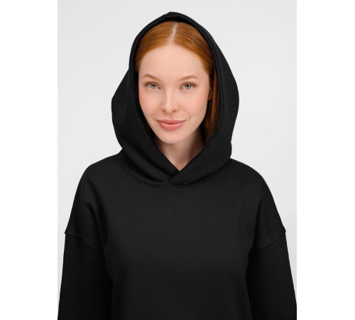 Худи оверсайз унисекс Tolla, черное