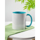 Кружка Promo Plus для сублимационной печати, бирюзовая