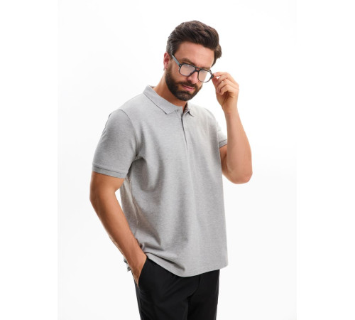 Рубашка поло мужская Phoenix Men, серый меланж