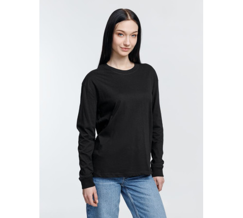 Футболка унисекс с длинным рукавом Pioneer LSL, черная