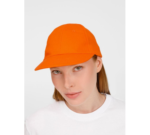 Бейсболка Apollo, оранжевая