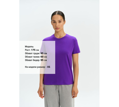 Футболка унисекс Regent 150, темно-фиолетовая