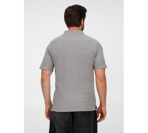 Рубашка поло унисекс Tervise, серый меланж