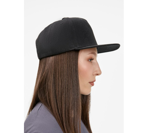 Бейсболка Epicore с прямым козырьком, черная