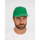 Бейсболка Buffalo, ярко-зеленая с белым