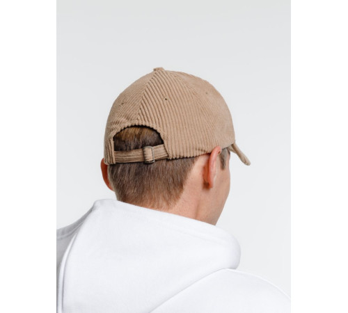 Бейсболка Soft Core, бежевая