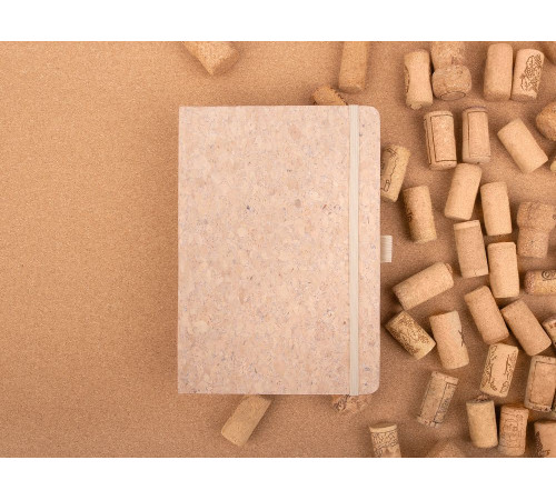 Блокнот Cork County, белый