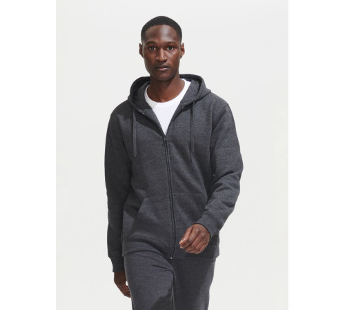 Толстовка мужская на молнии с капюшоном Seven Men, красная