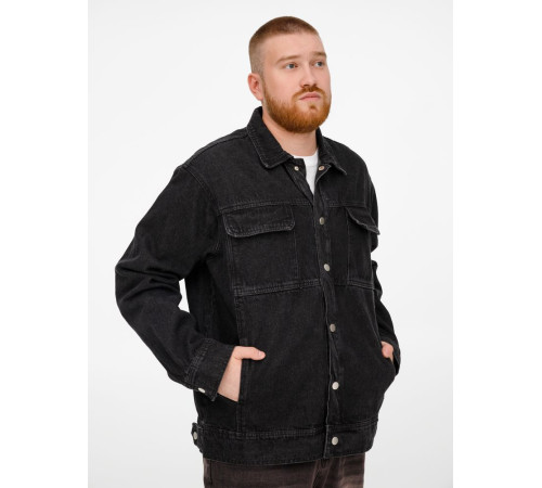Куртка джинсовая O2, черная