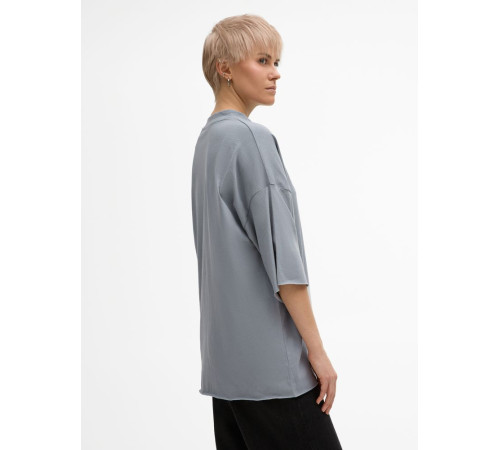 Футболка унисекс оверсайз T1, серая