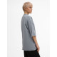 Футболка унисекс оверсайз T1, серая