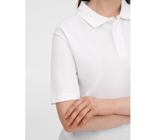 Рубашка поло унисекс Tervise, белая