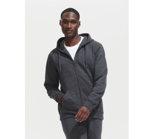 Толстовка мужская на молнии с капюшоном Seven Men, красная