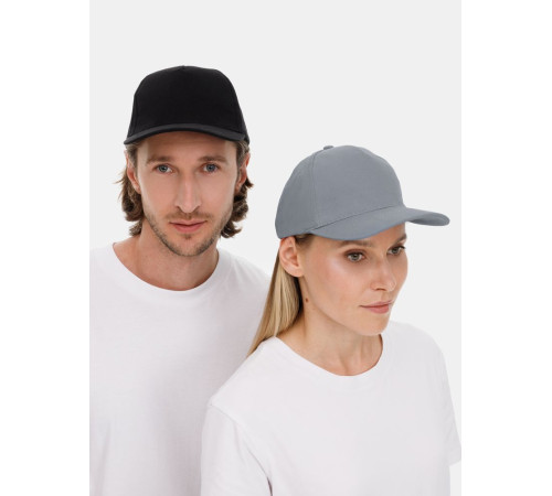 Бейсболка Long Beach, серая